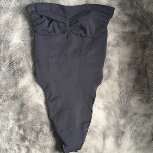 SKIMS Seamless Sculpt strapless thong bodysuit